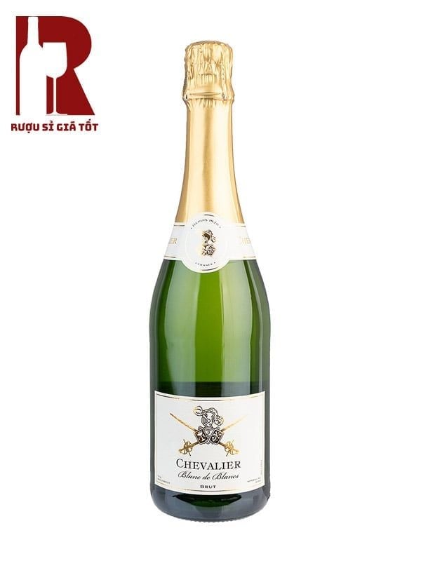 Rượu Vang Nổ Chevalier Brut Blanc de Blancs
