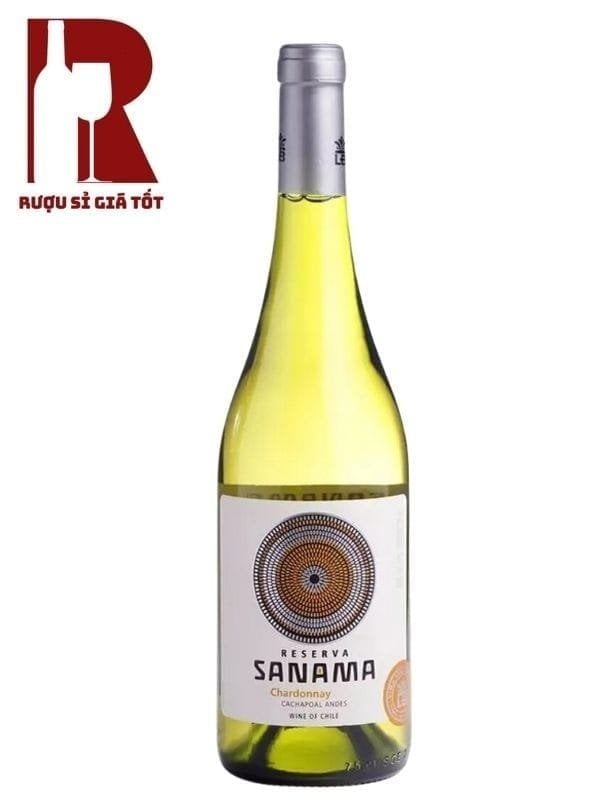 Rượu Vang Chile Trắng Sanama Reserva Chardonnay