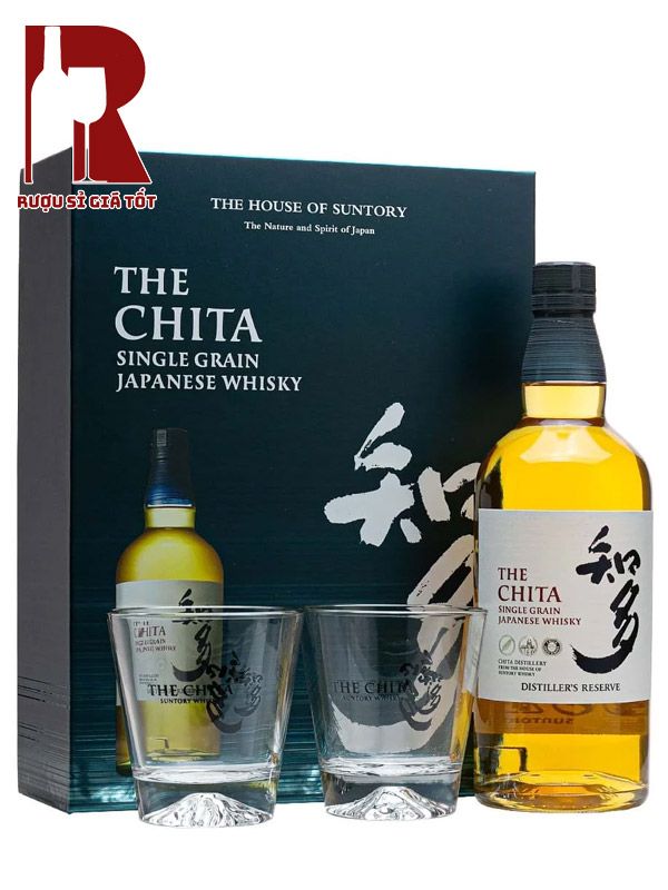 Rượu Chita Single Grain Whisky - Hộp Quà Tết