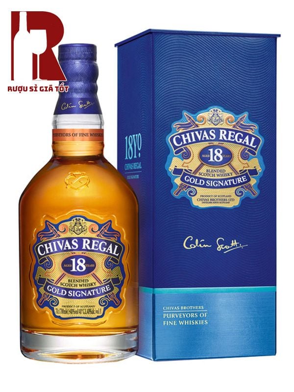 Rượu Chivas Regal 18 Năm Gold Signature