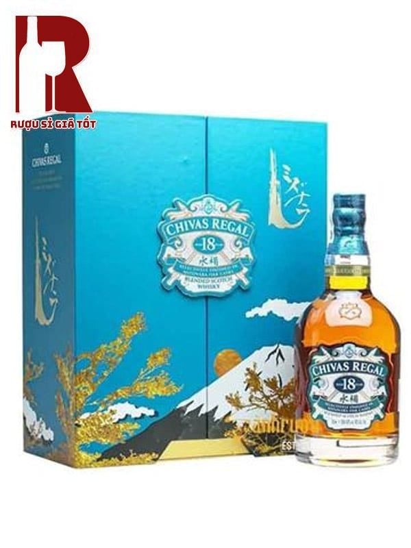 Rượu Chivas Regal 18 Năm Mizunara - Hộp Quà Tết 2026
