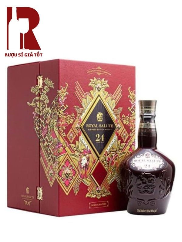 Rượu Chivas Salute 24 Năm - Hộp Quà Tết