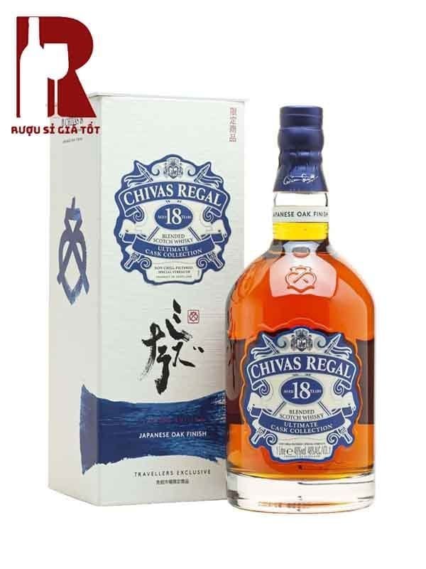 Rượu Chivas Regal 18 Japanese Oak Cask