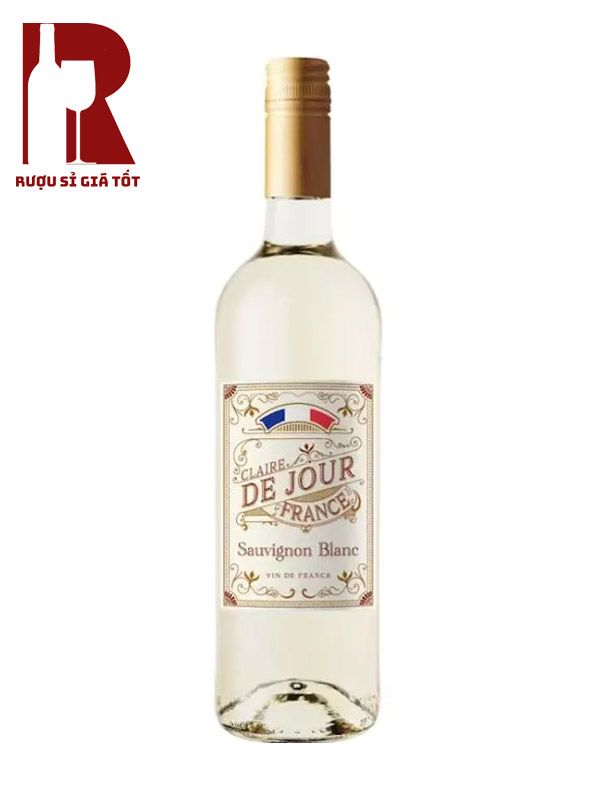 Rượu Vang Pháp Trắng Claire De Jour Sauvignon Blanc