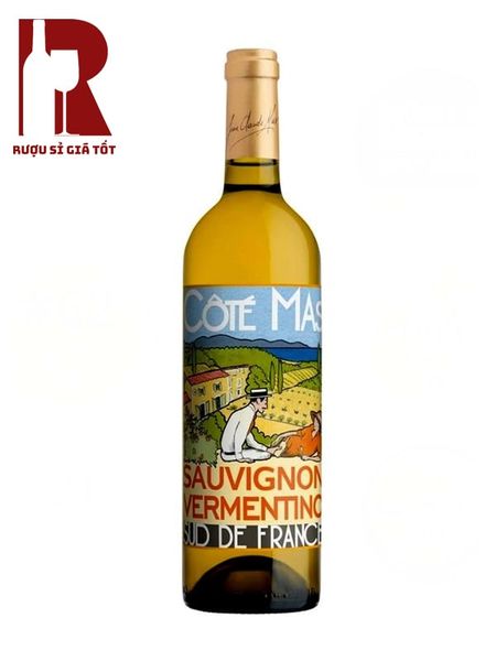 Rượu Vang Pháp Trắng Cote Mas Sauvignon Vermentino