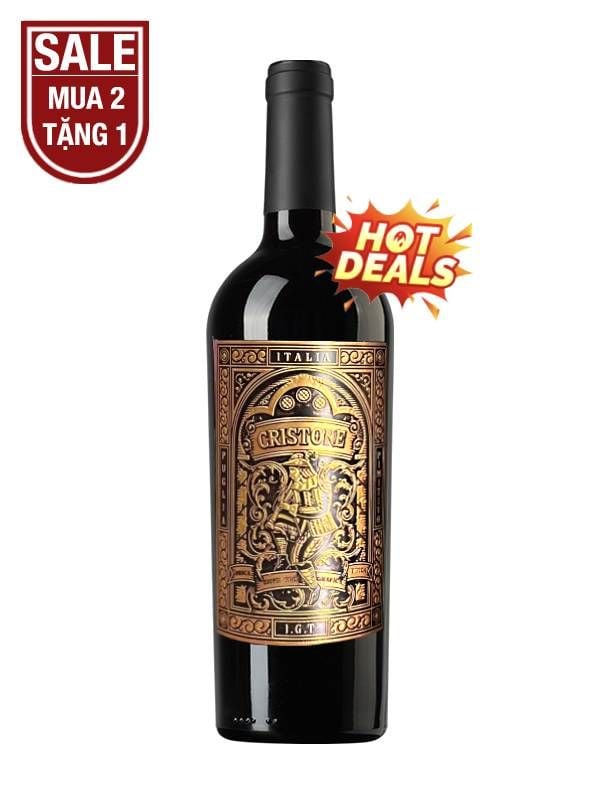 Rượu Vang Ý Đỏ Cristone Primitivo IGT
