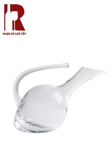 Bình Thở Rượu Vang Pha Lê Có Quai