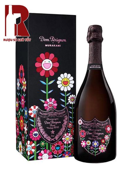 Champagne Dom Pérignon Takashi Murakami Rose