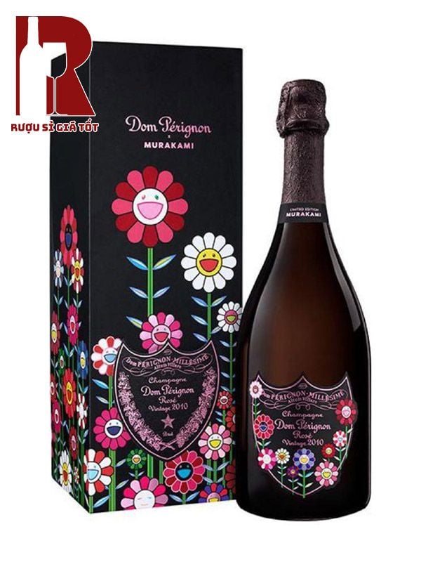 Champagne Dom Pérignon Takashi Murakami Rose