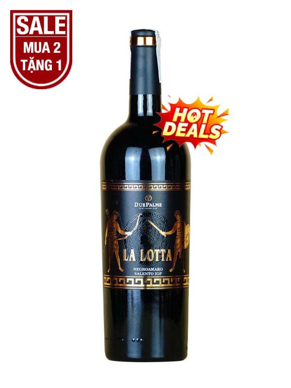 Rượu Vang Ý Đỏ Due Palme La Lotta Negroamaro