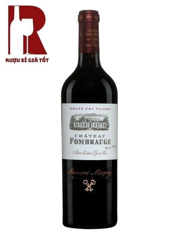 Rượu Vang Pháp Đỏ Chateau Fombrauge Saint Emilion Grand Cru