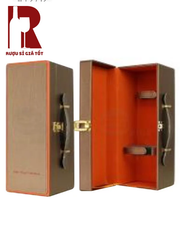 Hộp Da Đựng Rượu Quai Xách Nằm Ngang