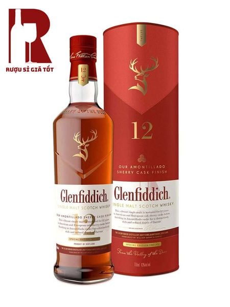 Rượu Glenfiddich 12 Year Old Sherry Cask Finish
