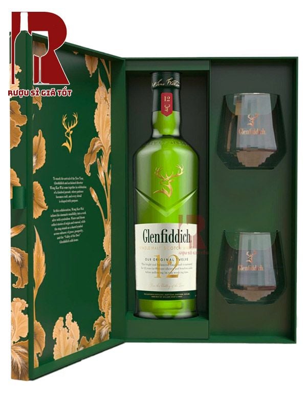 Rượu Glenfiddich 12 Năm - Hộp Quà Tết 2026