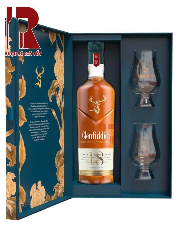 Rượu Glenfiddich 18 Năm - Hộp Quà Tết 2026