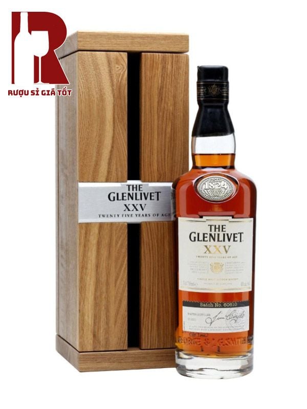 Rượu Glenlivet 25 Năm