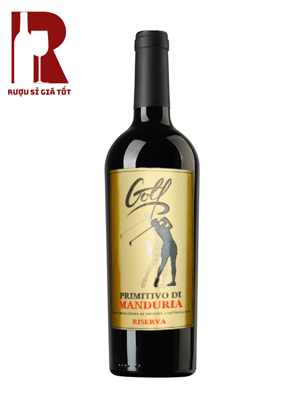 Rượu Vang Ý Đỏ Golf Primitivo Di Manduria Reserva 14 Độ
