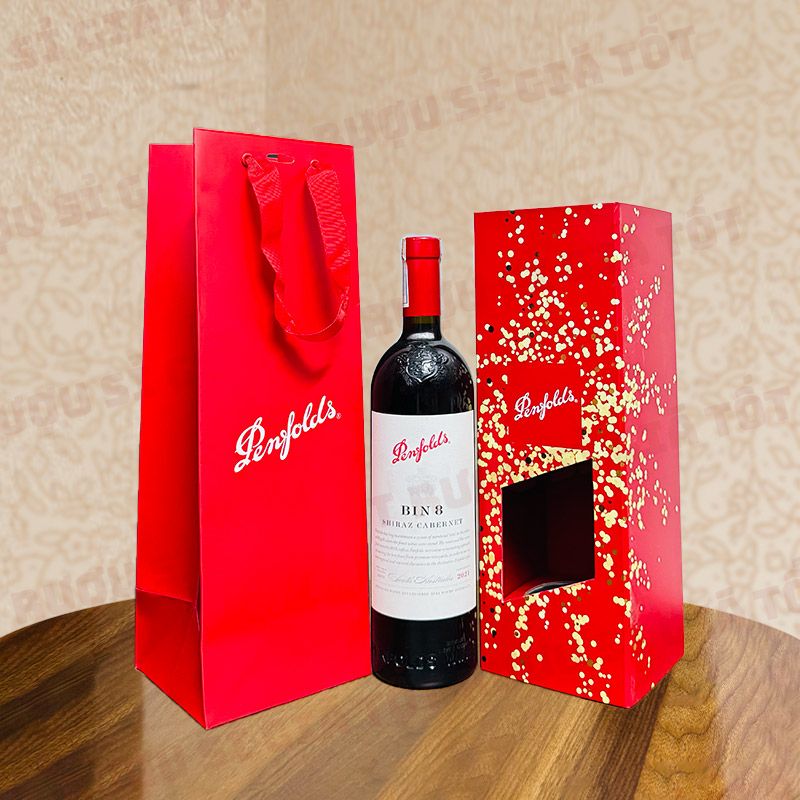 Rượu Vang Úc Đỏ Penfolds Bin 8 Shiraz Cabernet