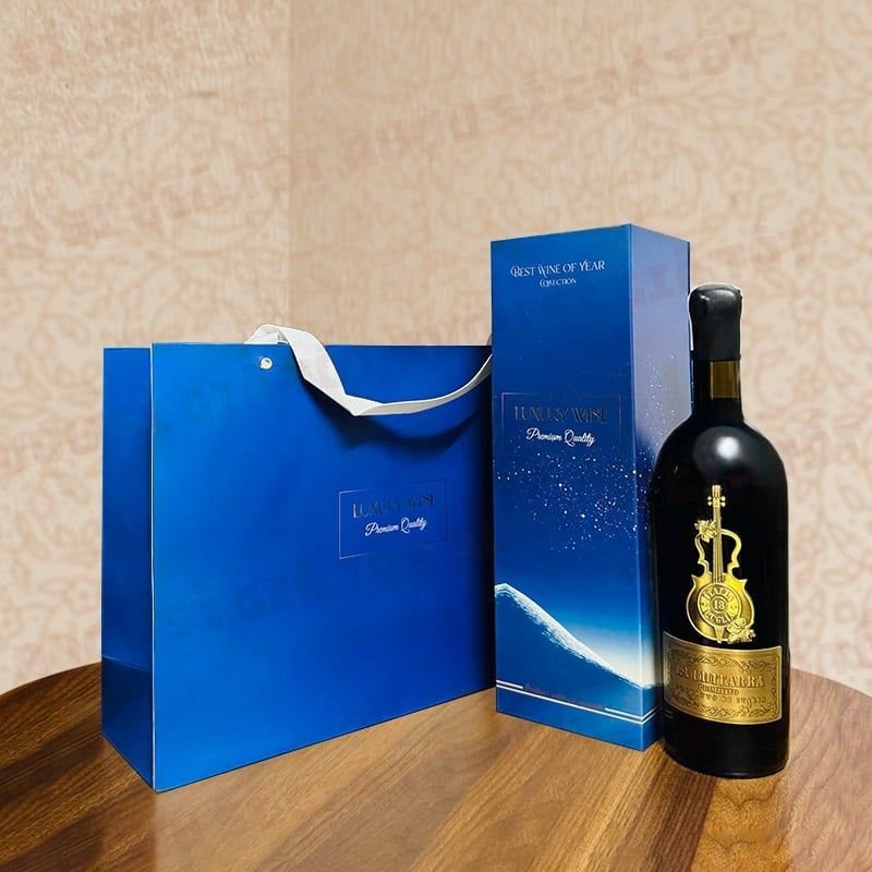 Hộp Quà Rượu Vang La Chitarra (Vang Cây Đàn)