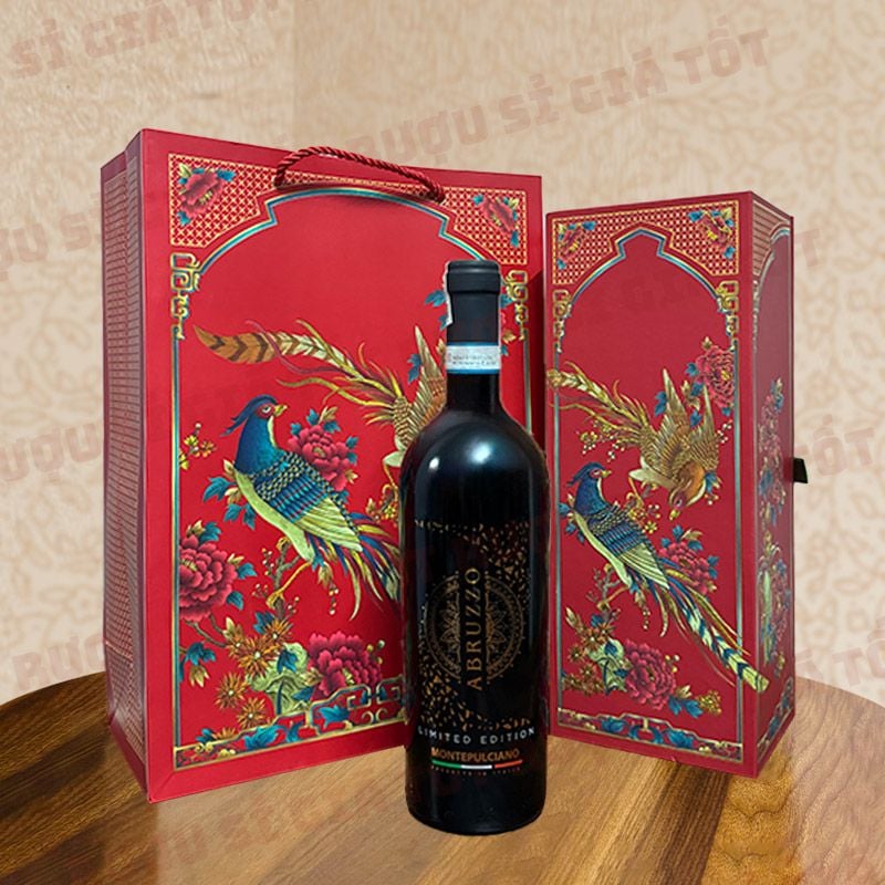 Hộp Quà Rượu Vang Montepulciano D’Abruzzo Limited Edition