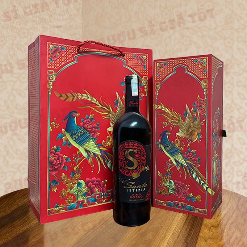 Hộp Quà Rượu Vang Santa Letizia Vino Rosso