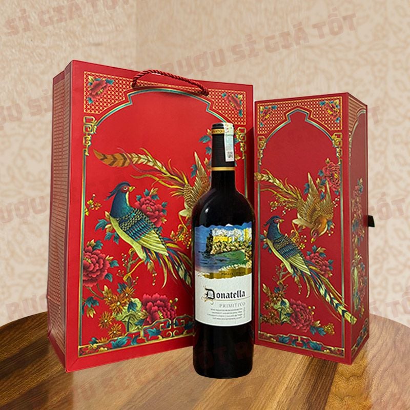 Hộp Quà Rượu Vang Donatella Primitivo