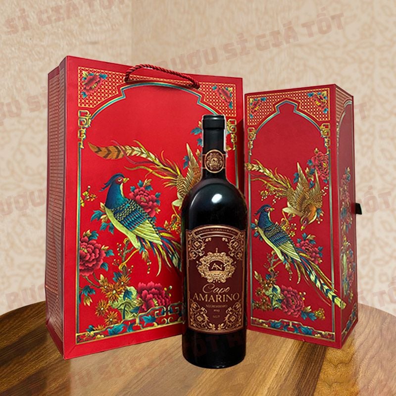 Hộp Quà Rượu Vang Capo Amarino