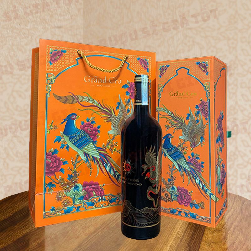 Hộp Quà Rượu Vang 10 Fiamma D’Amore Negroamaro