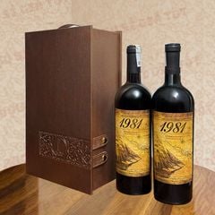 Hộp Quà Rượu Vang 1981 14 Độ Negroamaro Sangiovese