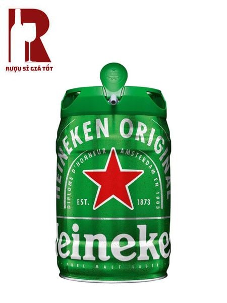Bia Bom Heineken Hà Lan - Bom 5L