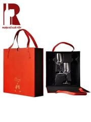 Hộp Da Đựng Rượu 2 Chai 2 Ly Túi Xách