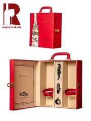 Hộp Da Đựng Rượu 2 Chai Classic Wine