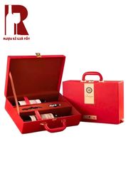 Hộp Da Đựng Rượu 2 Chai Superior