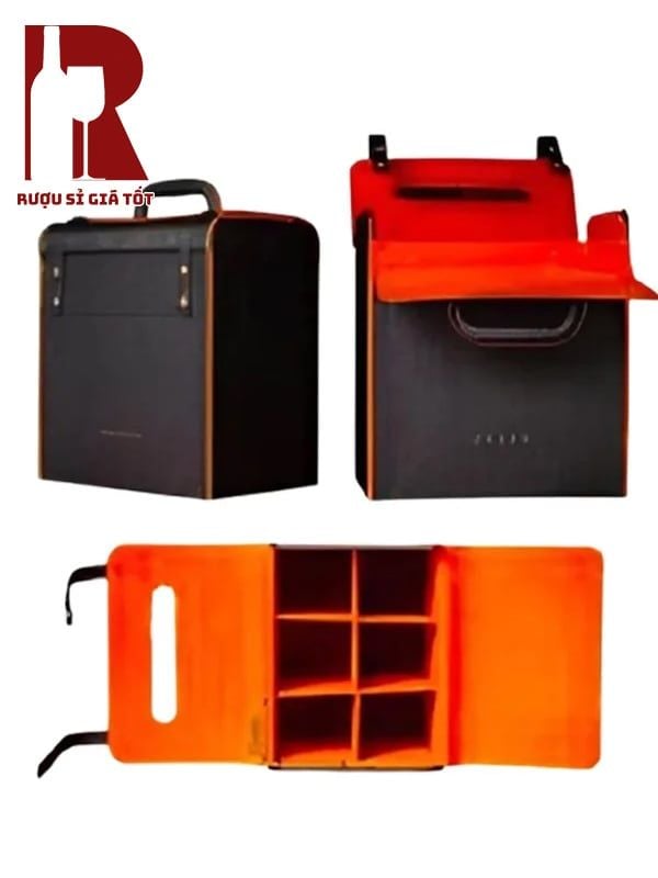 Hộp Da Đựng Rượu Vang 6 Chai