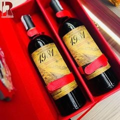Hộp Quà Rượu Vang 1981 14 Độ Negroamaro Sangiovese