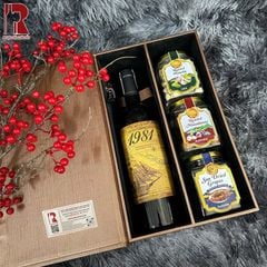Hộp Quà Rượu Vang 1981 14 Độ Negroamaro Sangiovese
