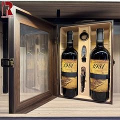 Hộp Quà Rượu Vang 1981 14 Độ Negroamaro Sangiovese