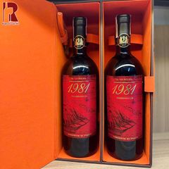 Hộp Quà Rượu Vang 1981 16 Độ Negroamaro