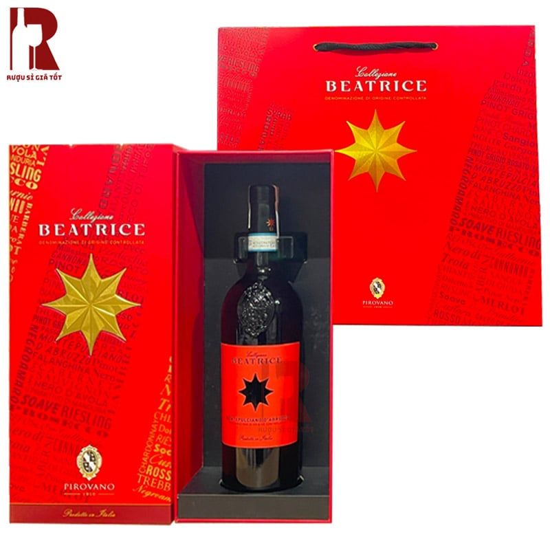 Rượu Vang Ý Đỏ Collezione Beatrice Montepulciano D'Abruzzo