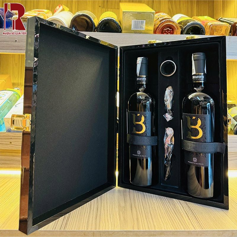 Hộp Quà Rượu Vang Beccavento Vino Rosso