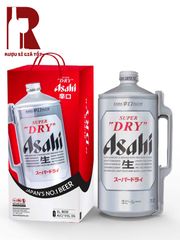 Hộp Quà Bia Nhật Asahi 2 Lít