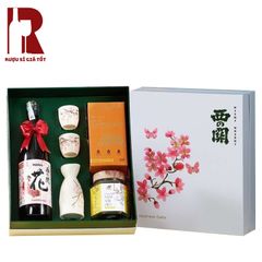 Hộp Quà Rượu Sake Nhật Đào Hoa Niên