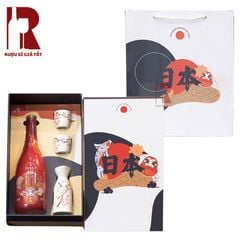 Hộp Quà Rượu Sake Nhật Daruma