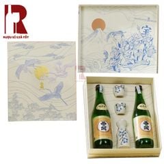 Hộp Quà Rượu Sake Nhật Vạn Phúc