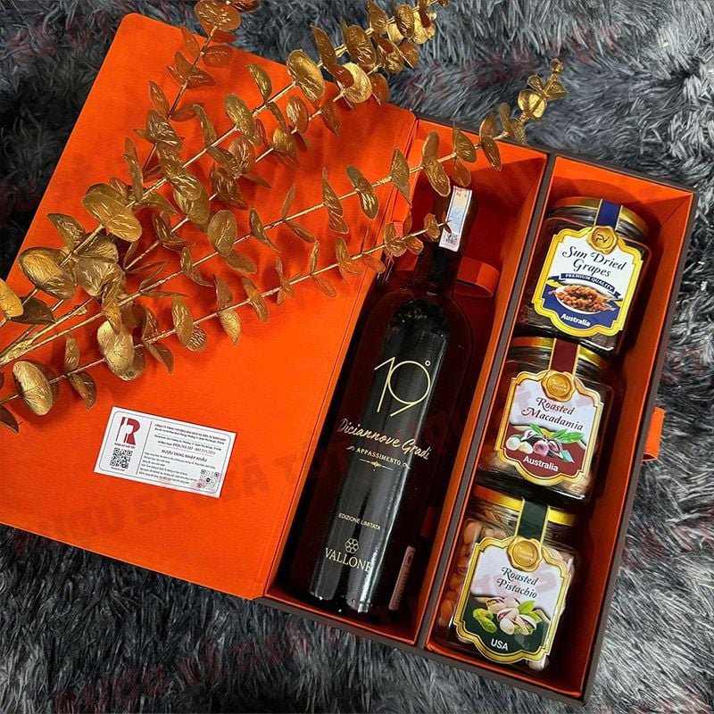 Hộp Quà Rượu Vang 19 Diciannove Gradi Edizione Limitata