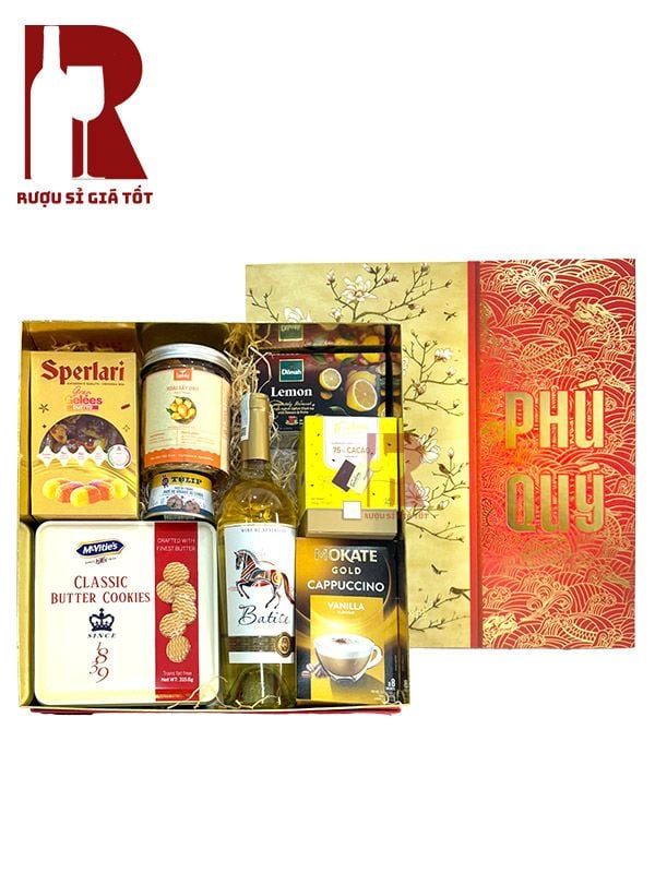 Hộp Quà Rượu Vang An Khang - Kim Mã Như Ý