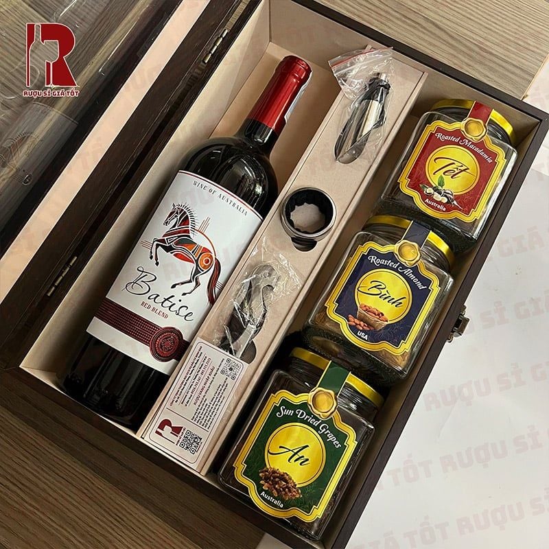 Hộp Quà Rượu Vang Batise