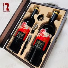 Hộp Quà Rượu Vang Cavallo Nobile Primitivo Limited Edition