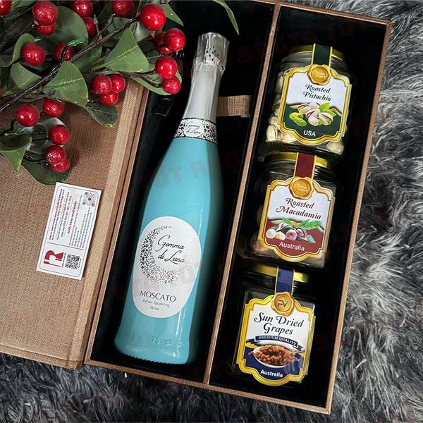 Hộp Quà Rượu Vang Gemma Di Luna Moscato