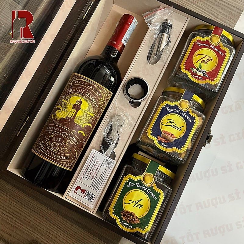 Hộp Quà Rượu Vang Grande Maison
